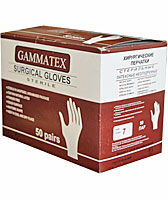 Перчатки неопудренные Gammatex (Китай)