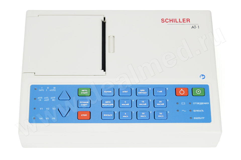 Schiller Cardiovit AT-1 Электрокардиограф, Швейцария