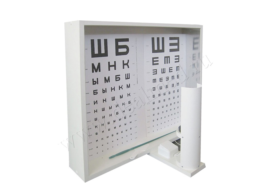 Осветитель таблиц для исследования остроты зрения ОТИЗ-40-01 (исп 3), Россия