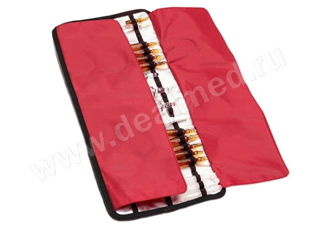 Складная ампульница красная (арт. EM13.008) Elite Bags, Испания