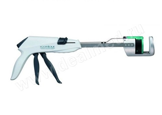 Изогнутый сшивающий аппарат с ножом КОНТУР со сменными кассетами, для утолщенных тканей (арт. CS40G) Ethicon Бельгия, США