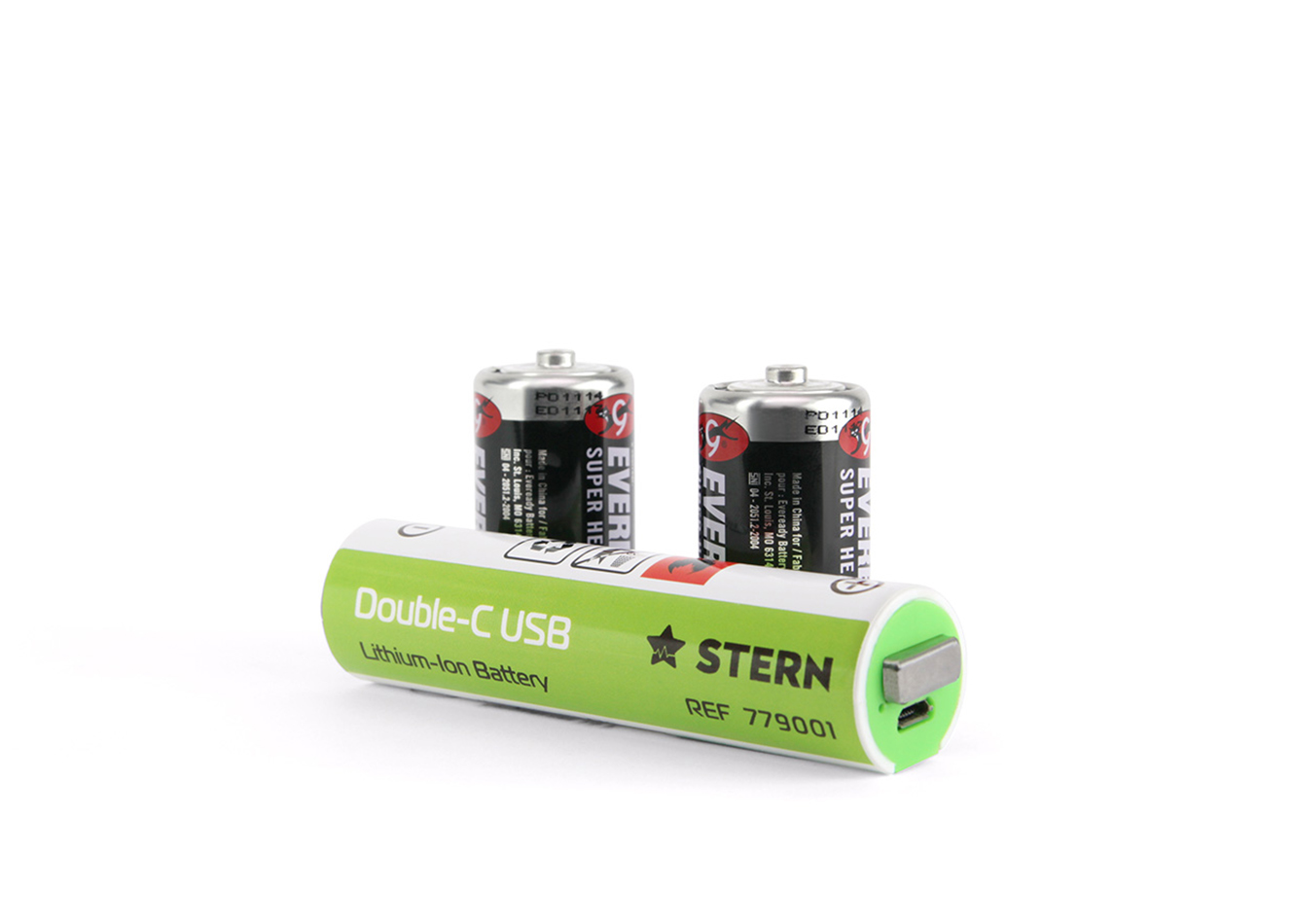 Аккумуляторная батарея Double-C USB напряжение 3,6 V емкость 3400 mAh номер по каталогу 779001 Stern, Россия
