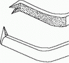 Пинцет склеральный типа колибри по Троутману – Барракеру F-1510