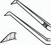 Пинцет для капсулорексиса типа Утрата 85 мм F-0110