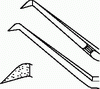 Пинцет для капсулорексиса типа Утрата 108 мм F-0112