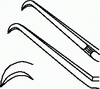 Пинцет для капсулорексиса по Невису F-0211