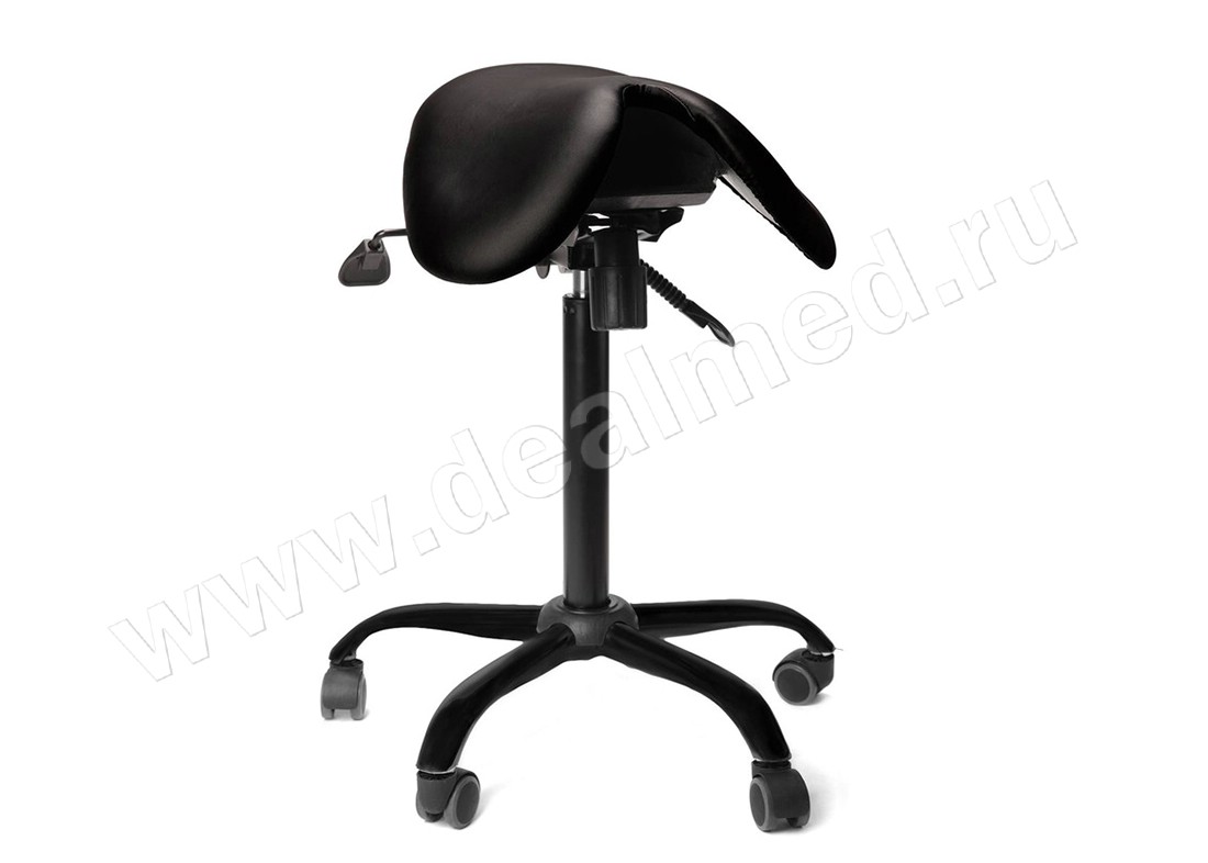 Кресло-седло EZSolo (черная натуральная кожа), Россия