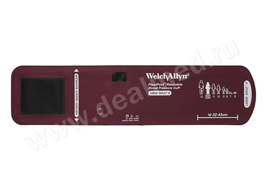Многоразовая манжета FlexiPort 12L большая Welch Allyn, США