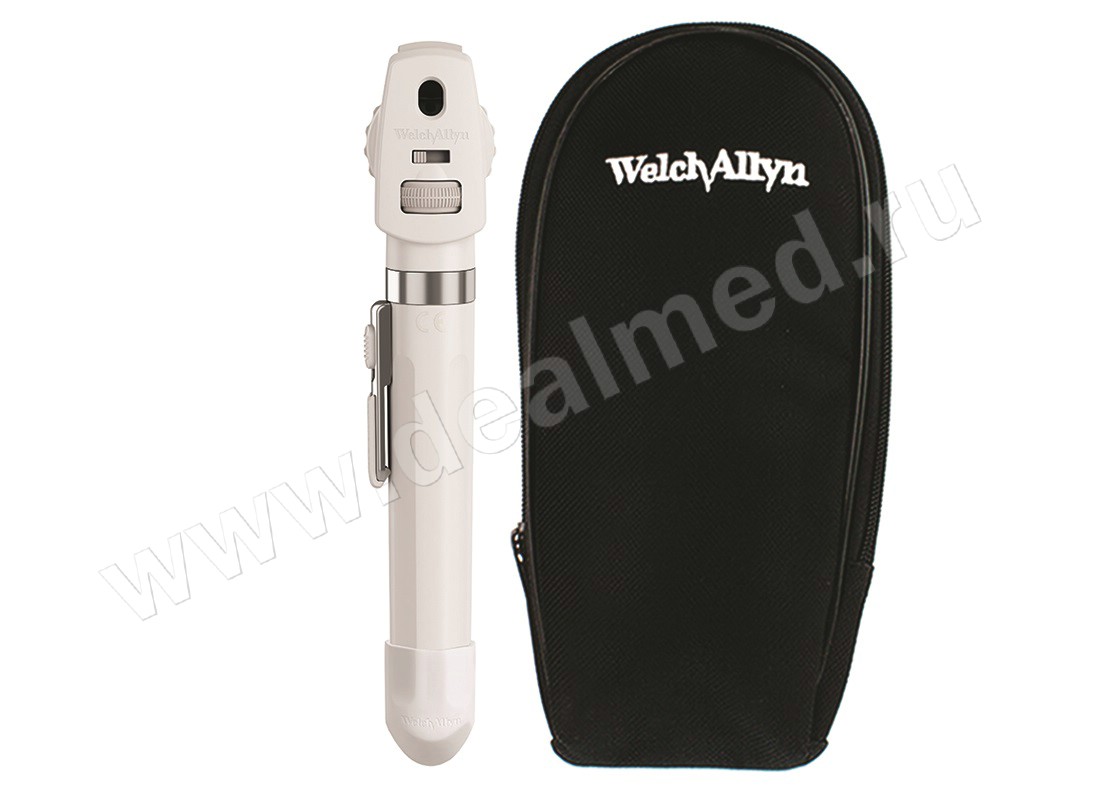 Карманный офтальмоскоп Pocket LED в мягком чехле, белый, Welch Allyn США 