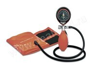Тонометр DS55 Durashock (красный) с манжетой FlexiPort Welch Allyn, США