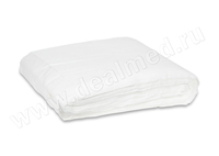 Полотенце спанлейс Комфорт цвет белый размер 45 х 90 см (100 шт / упак), Россия.