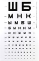 Таблица для определения остроты зрения (Сивцева), Россия