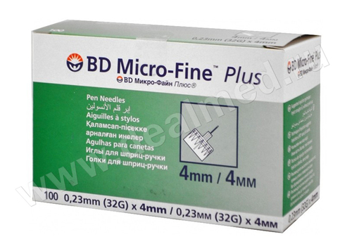 Игла BD Micro-Fine Plus для шприц-ручек, США