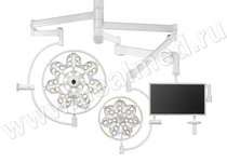 Светильник операционный потолочный 500/300/X Эмалед, Россия
