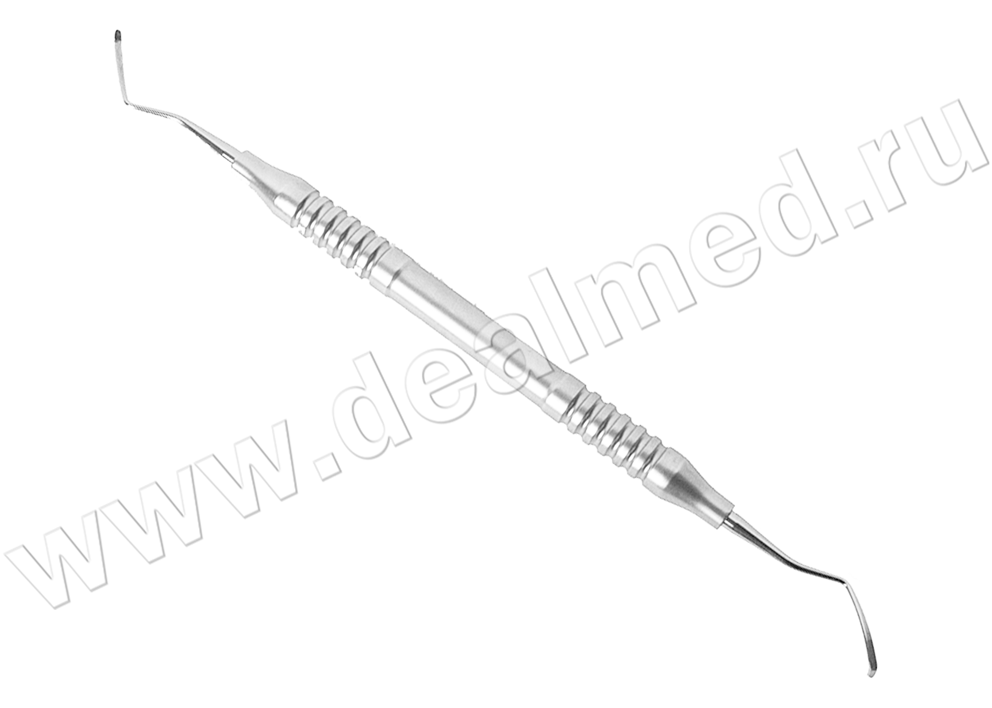 Кюрета стоматологическая, модель 2 длина 1,3 мм 17,5 см, пустотелая ручка (арт. 43-350-02-07) KLS Martin, Германия