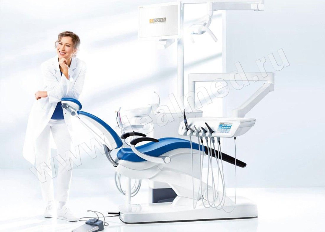Стоматологическая установка Sirona INTEGO CS с верхней подачей инструментов, Германия