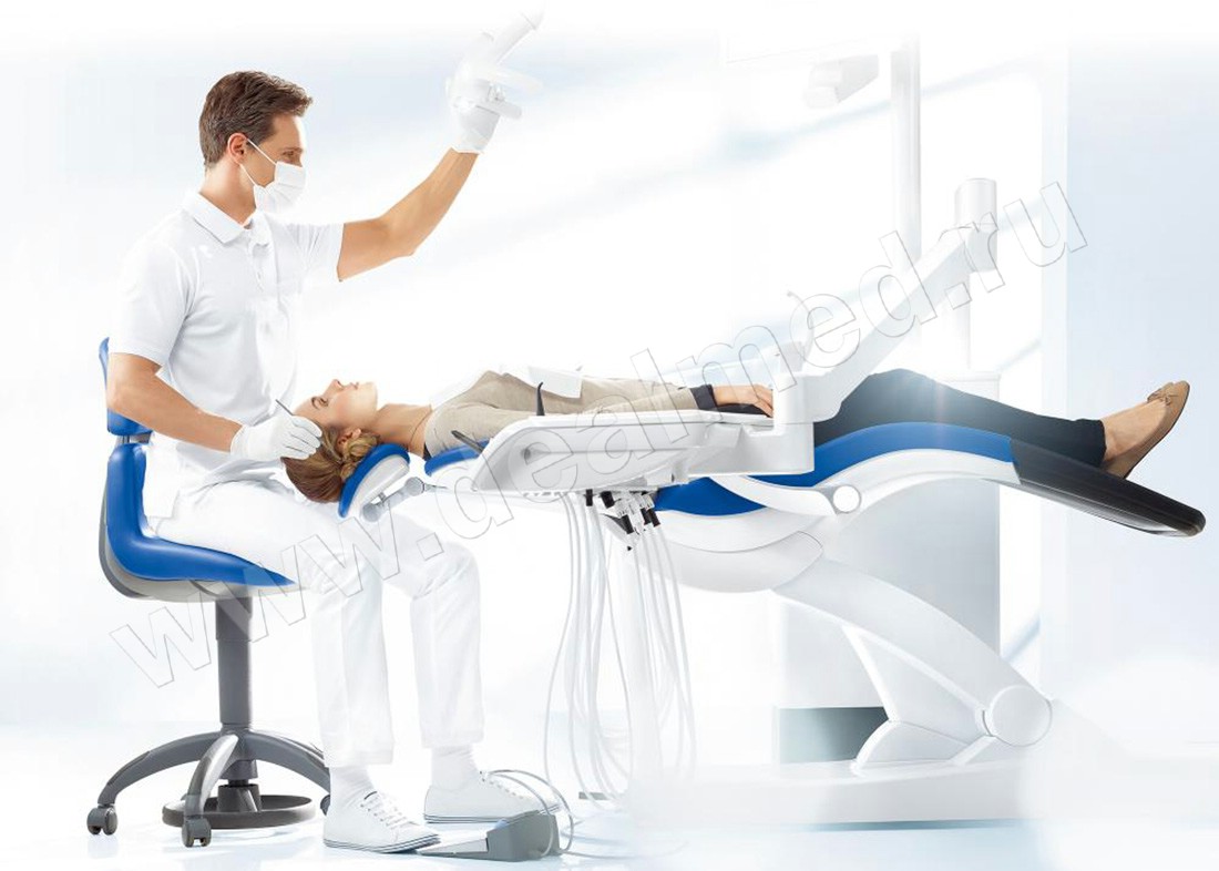 Стоматологическая установка Sirona INTEGO CS с верхней подачей инструментов, Германия