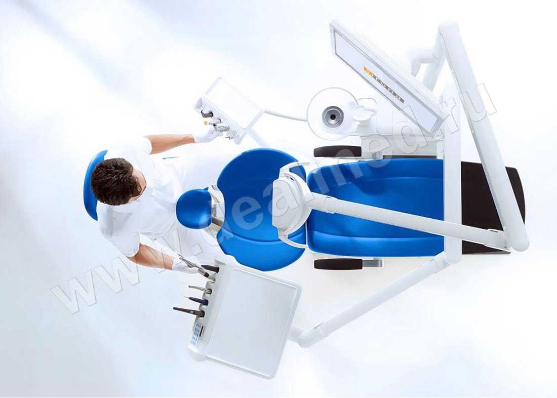 Стоматологическая установка Sirona INTEGO CS с верхней подачей инструментов, Германия