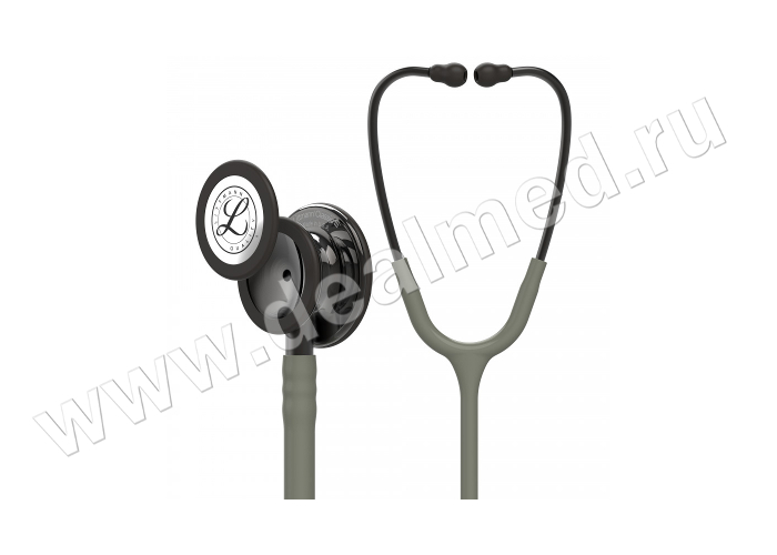 Стетоскоп Littmann Classic III, трубка тёмно-зелёная, чёрный колокол 69 см (арт. 5812) 3M, США