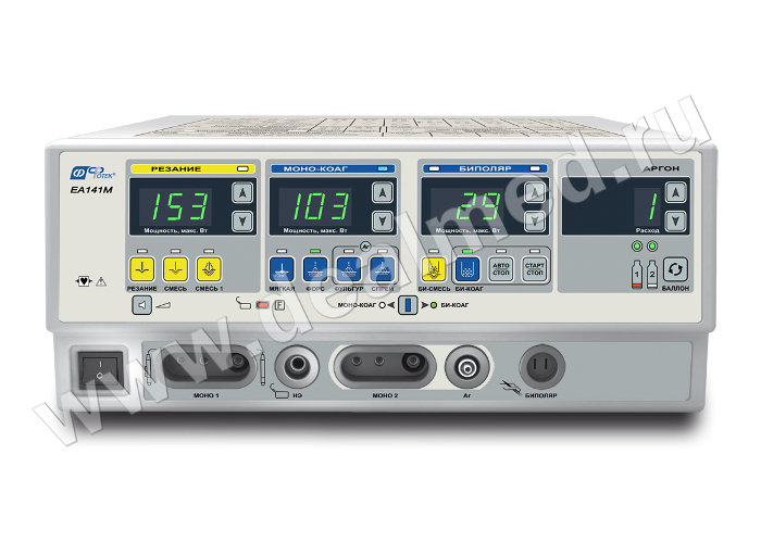 ЕА141МВ ВЧ электрохирургический блок с аргонусиленной коагуляцией для аппарата ЭХВЧа-140-02-