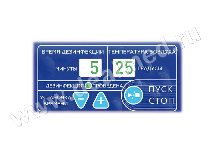 Аппарат автоматический для аэрозольной дезинфекции АЭРО-ДЕЗ КРОНТ, Россия