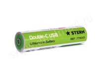 Аккумуляторная батарея Double-C USB напряжение 3,6 V емкость 3400 mAh номер по каталогу 779001