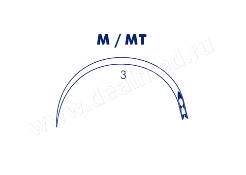 Иглы хирургические для сшивания кожи, мышц, сухожилий серии M, MT Medicor, Венгрия