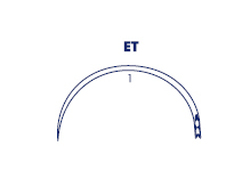 Иглы хирургические для сшивания кожи, мышц, сухожилий серии E/ET Medicor, Венгрия