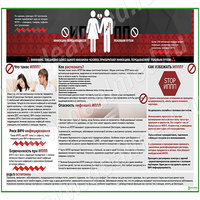 Инфекции передающиеся половым путем плакат матовый/ламинированный А1/А2