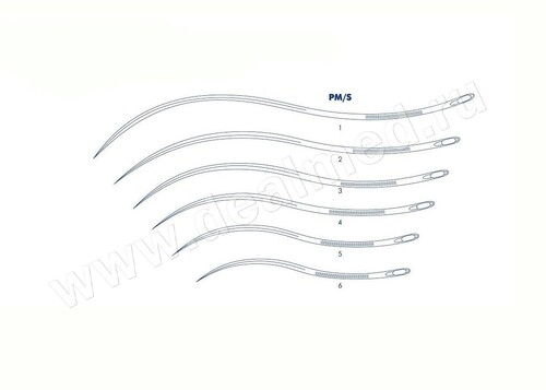 Иглы хирургические анатомические PM/S Medicor, Венгрия
