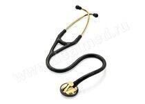 Стетоскоп Littmann Master Cardiology черная трубка, акустическая головка и оголовье цвета латунь, 69 см (арт. 2175) 3M, США